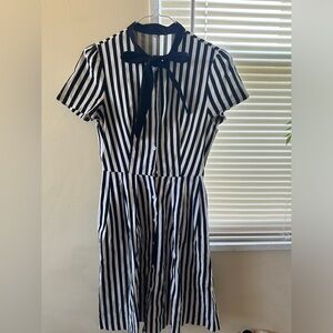 Beetle juice inspired dress